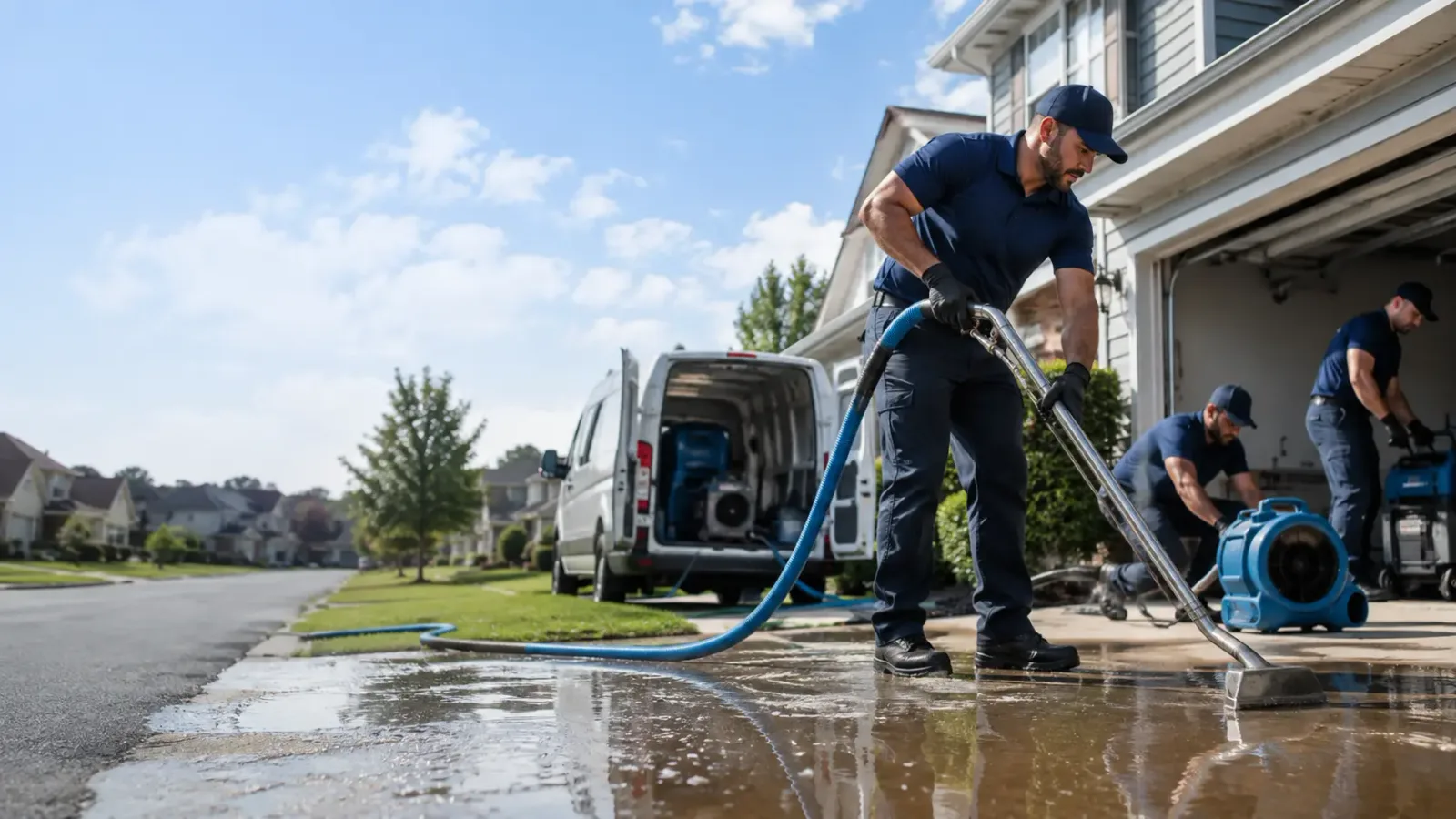 Flood Damage Restoration in Vanderwagen, NM